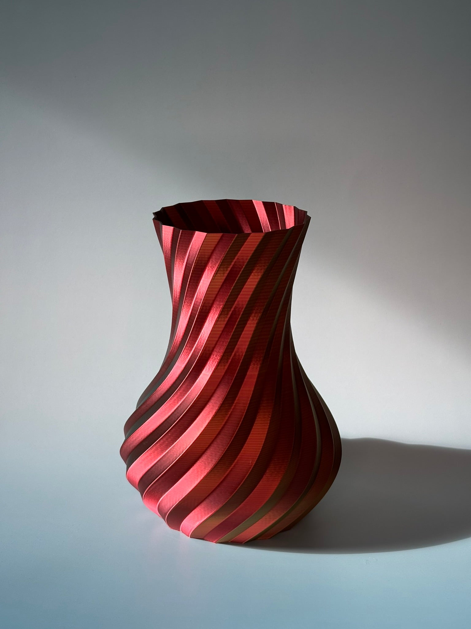 Zestaw wazonów spiralna fala