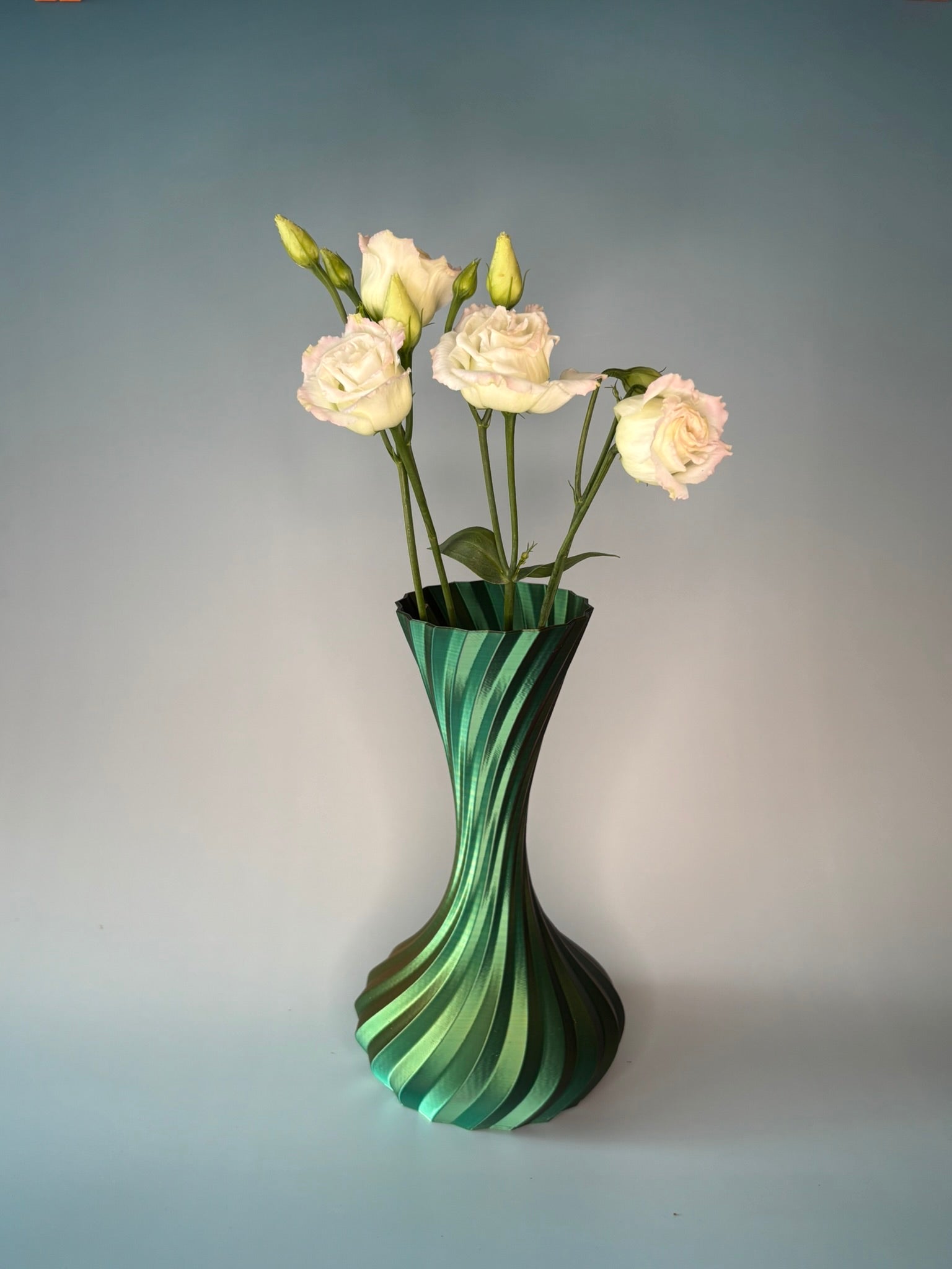 Zestaw wazonów spiralna fala