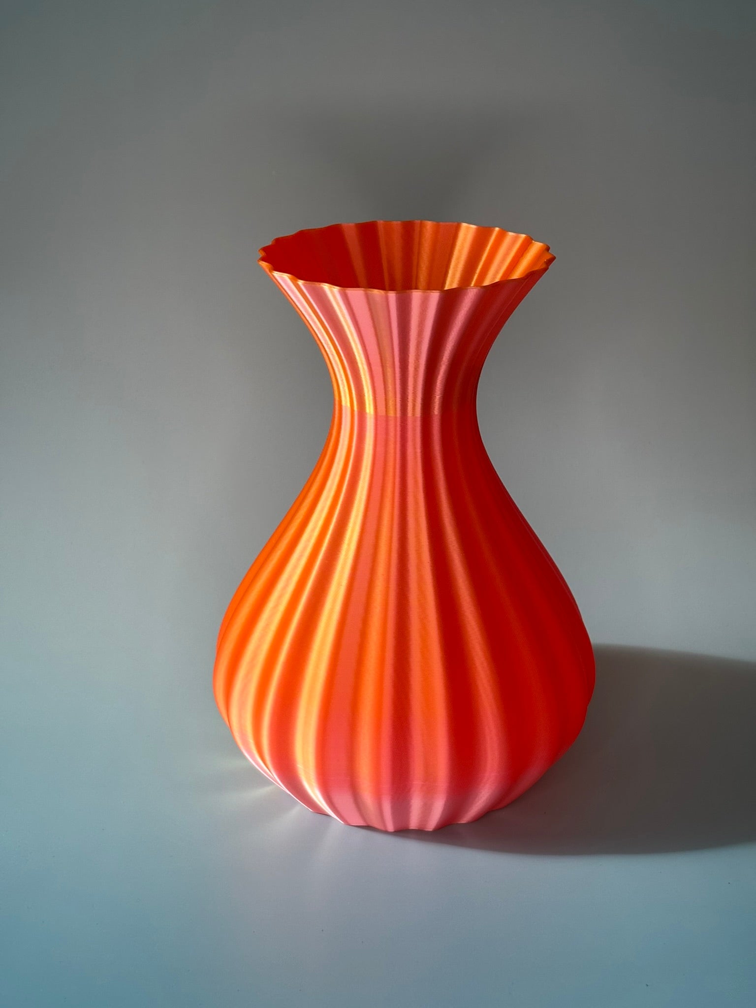 Duży wazon prosta fala