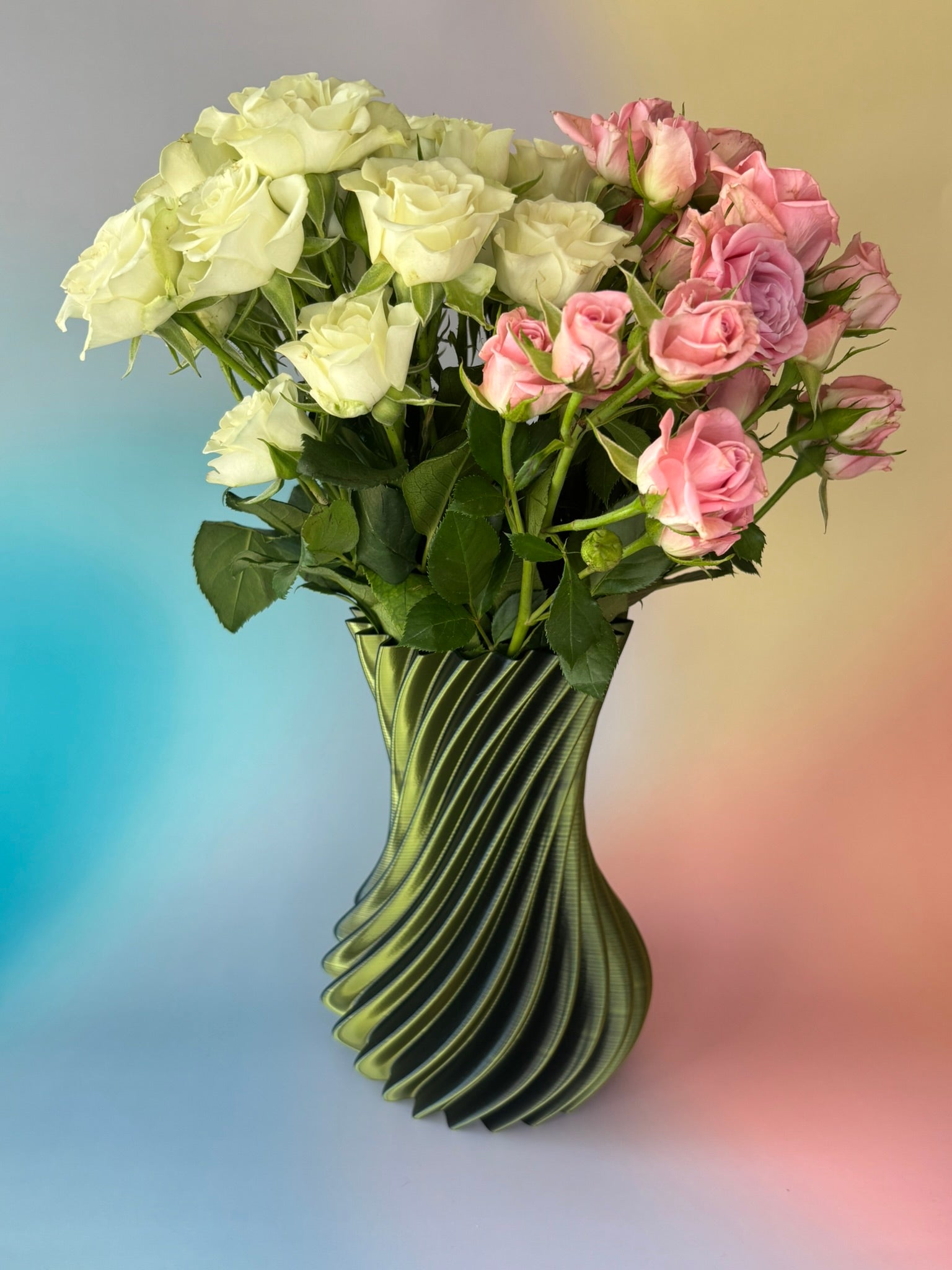 Zestaw wazonów ostra fala