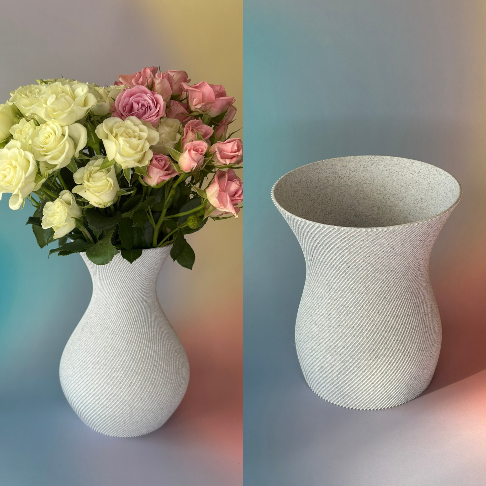 Zestaw wazonów Pojedynczy Szew